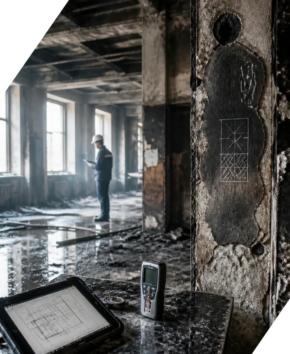 Обследование зданий после пожара в Челябинске от 15468 р. | ЭкспертизаРоссия
