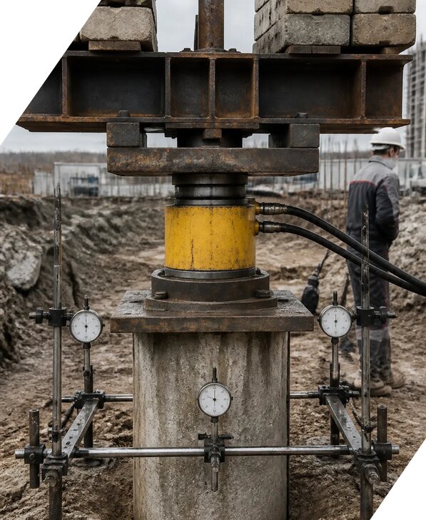 Статические испытания свай в Челябинске от 46404 р. | ЭкспертизаРоссия