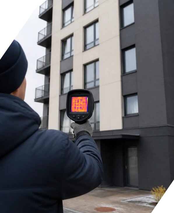 Тепловизионное обследование зданий в Челябинске от 5156 р. | ЭкспертизаРоссия